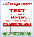 Yard Signs